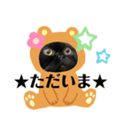 黒猫ぼたもちくん（ぼっちゃん）（個別スタンプ：8）