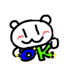 くまちゃんの日々（個別スタンプ：1）