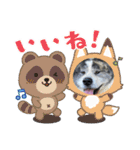 秋田犬の銀ちゃん2（個別スタンプ：9）