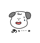 日常生活で使える犬のスタンプ いぬ（個別スタンプ：18）