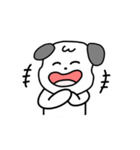 日常生活で使える犬のスタンプ いぬ（個別スタンプ：24）