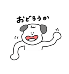 日常生活で使える犬のスタンプ いぬ（個別スタンプ：36）