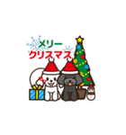 モカとノエルのクリスマススタンプ（個別スタンプ：24）