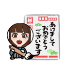 ささっと返信♪女性部（個別スタンプ：13）