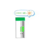電話ボックス（A BOX 緑）（個別スタンプ：1）
