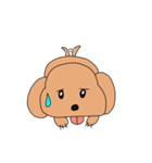 あたちが1番。かわいいいぬちゃん(修正vr)（個別スタンプ：5）