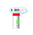 電話ボックス（A box）（個別スタンプ：7）