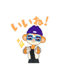 毎日使えるmonky（個別スタンプ：6）