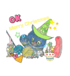 ワンにゃんクリスマス（個別スタンプ：5）