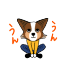 いつでも元気！犬の生活（個別スタンプ：8）