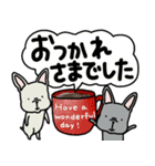 ✨ワンちゃんの幸せを応援‼️【デカ文字】（個別スタンプ：28）