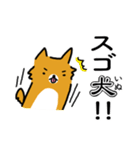 ＜ダジャレ犬(いぬ)＞ イヌヤシキくん（個別スタンプ：20）