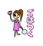 僕の彼女の落書きスタンプ11（個別スタンプ：7）