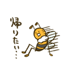 働かないバチさん（個別スタンプ：28）