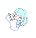 ひなひなと抱き枕（個別スタンプ：2）