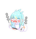ひなひなと抱き枕（個別スタンプ：7）