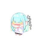 ひなひなと抱き枕（個別スタンプ：8）