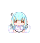 ひなひなと抱き枕（個別スタンプ：16）