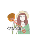 がるさん うごく以利のLINEアートスタンプ（個別スタンプ：4）