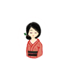 ホステスの挨拶（個別スタンプ：21）
