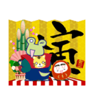 【年賀＆喪中】毎年使えるスタンプ(再販)（個別スタンプ：31）