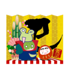 【年賀＆喪中】毎年使えるスタンプ(再販)（個別スタンプ：34）