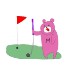 2022冬Mぐま（個別スタンプ：14）