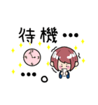 推し活女子ちゃん（個別スタンプ：7）