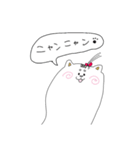 まろまゆちゃんの寝ぼすけスタンプ（個別スタンプ：10）