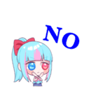 あみりちゃんスタンプ.No2(ミニキャラ！)（個別スタンプ：2）