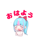 あみりちゃんスタンプ.No2(ミニキャラ！)（個別スタンプ：3）