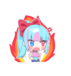 あみりちゃんスタンプ.No2(ミニキャラ！)（個別スタンプ：11）