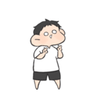 文字なし男の子（個別スタンプ：1）