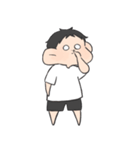 文字なし男の子（個別スタンプ：27）