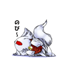 白狐のテンくん第二弾（個別スタンプ：2）
