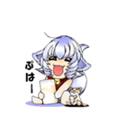 白狐のテンくん第二弾（個別スタンプ：6）