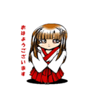 白狐のテンくん第二弾（個別スタンプ：8）