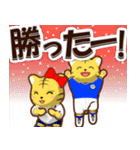 飛び出す！とらのサッカー応援[修正版]（個別スタンプ：17）