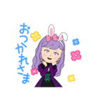 うさぎ娘のラビット（個別スタンプ：4）