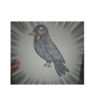 九ちゃん（九官鳥）（個別スタンプ：1）