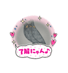 九ちゃん（九官鳥）（個別スタンプ：7）