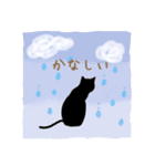 シール風 猫の絵（個別スタンプ：10）