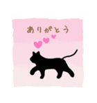 シール風 猫の絵（個別スタンプ：11）