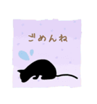 シール風 猫の絵（個別スタンプ：13）