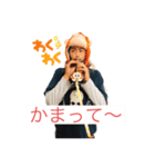 三猿人チャラれっど魂のスタンプ（個別スタンプ：3）