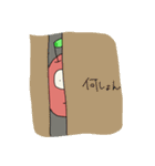 手書き感が否めないりんごの生態（個別スタンプ：32）