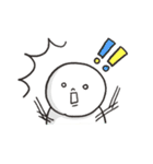 シンプルなまるがおちゃん part1（個別スタンプ：9）
