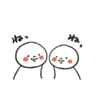シンプルなまるがおちゃん part1（個別スタンプ：25）
