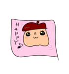 ベレーおじさんの1日。（個別スタンプ：10）