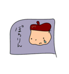 ベレーおじさんの1日。（個別スタンプ：23）